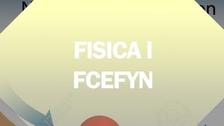 ESTATICA  EJERCICIO 01  FISICA 1 PARA FCEFYN [upl. by Laurel]