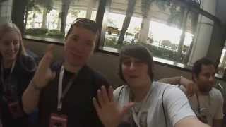 Minecon 2013  vLog  Episode 1  Precon [upl. by Etteloiv584]