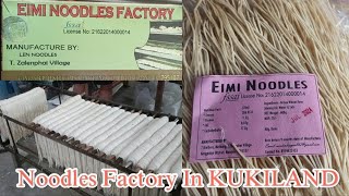 Noodles Factory In Kukilandkpi noodles [upl. by Munniks966]