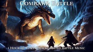 TabletopRPGDampD Background Music 1Hour BattleCombat Music Mix Loop [upl. by Niffirg]