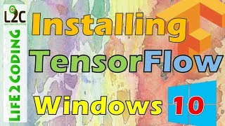 Installing Tensorflow on Windows 10 with Python 368 [upl. by Suoirad349]