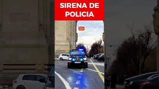 Sonido de Sirena de Policia policia siren [upl. by Sirrad]