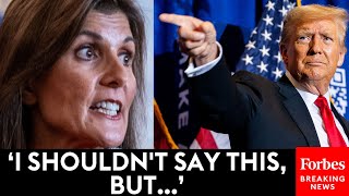 Trump Makes Shocking Claim About Why He Made Nikki Haley UN Ambassador At New Hampshire Rally [upl. by Gabriello875]