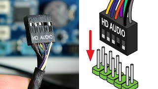 How to connect front panel audio to the motherboard [upl. by English541]