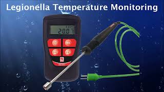 RS PRO Immersion Surface Probe Legionella Thermometer Kit 2048405 [upl. by Borszcz30]