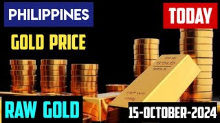 Gold Price in Philippines Today 15 October 2024 [upl. by Dieter832]