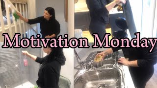 MONDAY MOTIVATION CLEAN WITH ME NO TALKING SPEED CLEANING UK EXTREME CLEANING MOTIVATION reset [upl. by Assirek]