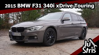 Review 2015 BMW F31 340i xDrive Touring  WO SIND DIE M LOGOS  JuStris Garage [upl. by Nysila172]