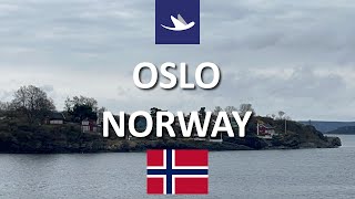 🇳🇴 Oslo Norway  Fjord Cruise [upl. by Suertemed]