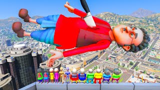 Motu Patlu Playing Hide And Seek With A Big Red Ghasitaram In Gta 5 [upl. by Einalem]