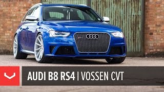 Audi B8 RS4 Avant  Vossen CVT [upl. by Onnem]