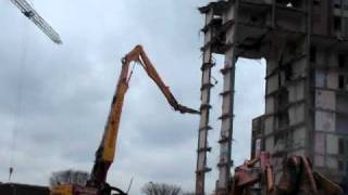 Regent Park Peter Dickinson Tower Demolition [upl. by Horter]