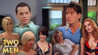 Supercut The Most Sensational Women  Two and a Half Men [upl. by Ambrose]