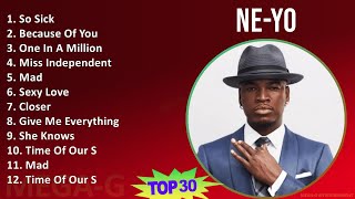 NeYo 2024 MIX Best Songs  So Sick Because Of You One In A Million Miss Independent [upl. by Nodarb]