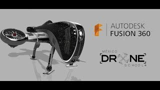 Design a Drone in Autodesk Fusión 360 [upl. by Yarased153]