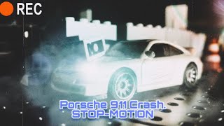 Highway ￼Car Crash incident Stop Motion [upl. by Zeuqram724]