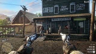 Red Dead Redemption 2 Free Roam Gameplay LIVE Robbing Stores Bounties Hunting Fishing [upl. by Gualterio176]