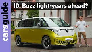 Volkswagen ID Buzz 2025 review Is this the electric Kombi van adventurers have been waiting for [upl. by Watters]