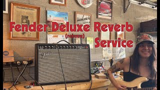 Fender Deluxe Reverb ReIssue  Common Issues amp Service [upl. by Howie]