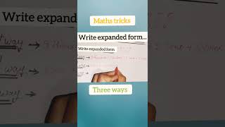 Expanded form ll Very easy way ll Maths tutorial ll practicepapers [upl. by Leander]