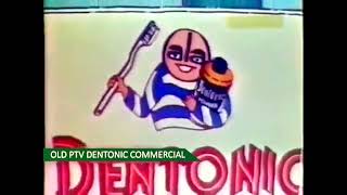 Old PTV Dentonic Commercial  PTV Classics [upl. by Areik]