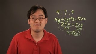 How to Simplify an Extended Ratio  Math Tips [upl. by Duffie]