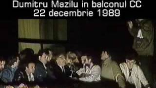 Dumitru Mazilu la CC 22 decembrie 1989 [upl. by Suisyola]