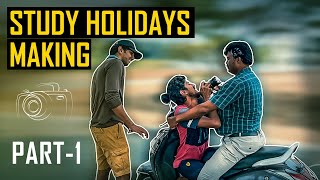 😍STUDY HOLIDAYS MAKING PART 1🤣  SANTHOSHSCENES tamilcomedyscenes [upl. by Dorothea]