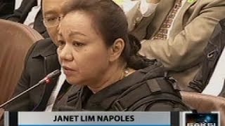 Saksi Janet LimNapoles ikinanta na ang kanyang nalalaman sa pork barrel scam [upl. by Wasson]