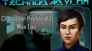 Technobabylon character teaser Max Lao [upl. by Mcnalley571]