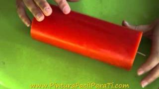 Tutorial Como Pintar Velas 3 Pintura Facil Para Tiwmv [upl. by Masuh115]