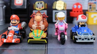 The Super Mario Bros Movie Hot Wheels 4Pack Review [upl. by Haimes]