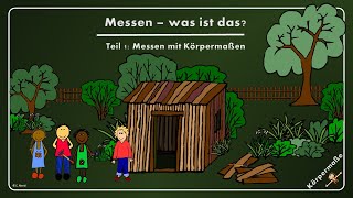 LernBox Online  2 Klasse  Mathematik  Messen mit Körpermaßen [upl. by Aimal]