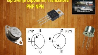 Ispitivanje Tranzistora [upl. by Aerdnahs]