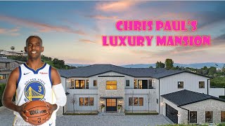 Inside Chris Paul 165 Million Encino Mansion [upl. by Ainitsirc]