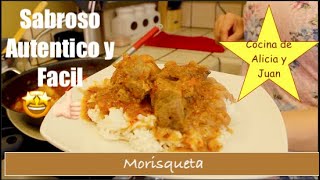 MORISQUETA CON COSTILLA DE PUERCO Estilo Apatzingan Michoacan [upl. by Odnalra]