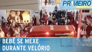 MP pede investigação sobre bebê que se mexeu durante próprio velório  Primeiro Impacto 211024 [upl. by Ri]