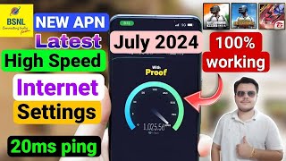 Bsnl APN Settings 2024  Bsnl Network Problem Bsnl Internet Not Working Bsnl Net Problem July 2024 [upl. by Chamberlain]