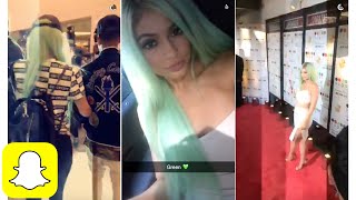 Kylie Jenner Sugar Factory NY Opening on Snapchat [upl. by Blanchette503]