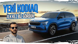 YENİ SKODA KODIAQ  DÜNYADA İLK GÖSTERİM [upl. by Enialem]