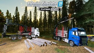 FS22  Big Profits from Forestry Logging amp Production Success on Holmakra  Farming Simulator 22 [upl. by Pascia]