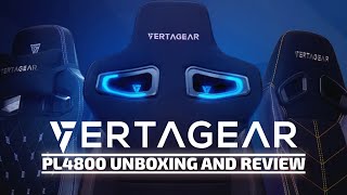 Vertagear PL4800 Gaming Chair Review  Best gaming chair of 2023 Gaming Trend [upl. by Aicia]