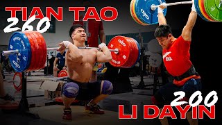 Li Dayin and Tian Tao Go Heavy With Team China [upl. by Anhaj]