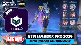 Lulubox unlock all skin Ml 2024 jhong Gaming lite 5 Safe amp No Ban  MLBB [upl. by Hentrich]