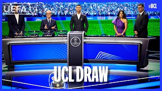 202425 UCL League Phase Draw [upl. by Aicat]