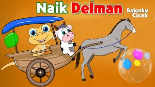 Cicak CICAK di dinding  Naik Delman istimewa Lagu anak balonku ada lima  lagu anakanak balita🐎 [upl. by Eerhs566]