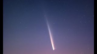 Comet A3 fast forwarded animated version [upl. by Ardnuasal596]