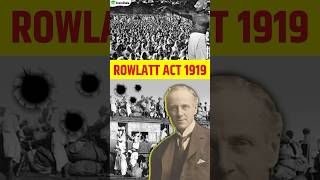 Rowlatt Act क्या था  🤔🤔 What Was Rowlatt Act 1919 in Hindi  shorts youtubeshorts [upl. by Willtrude]