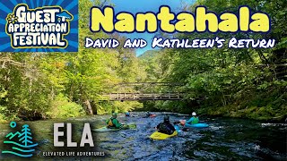 Whitewater Rafting and Kayaking the Nantahala  GAF Day 1  David and Kathleens Return [upl. by Essined]