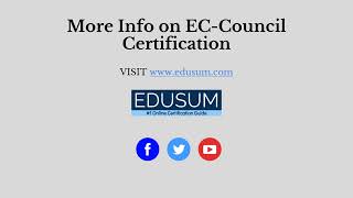 ECCouncil 11212 Certification CSCU Exam Info  Syllabus  Practice Questions [upl. by Alehtse575]